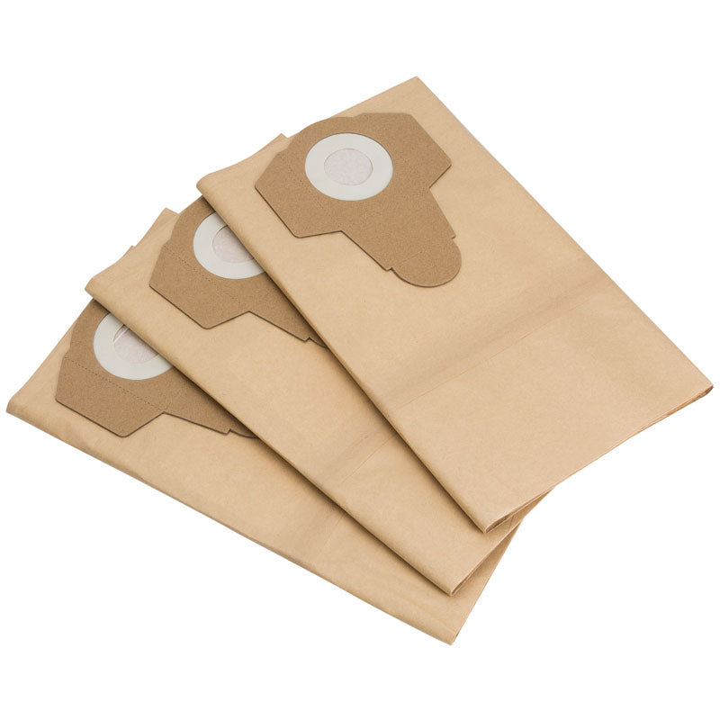 Draper Paper Dust Bags, 30L (Pack of 3) DRA-68304