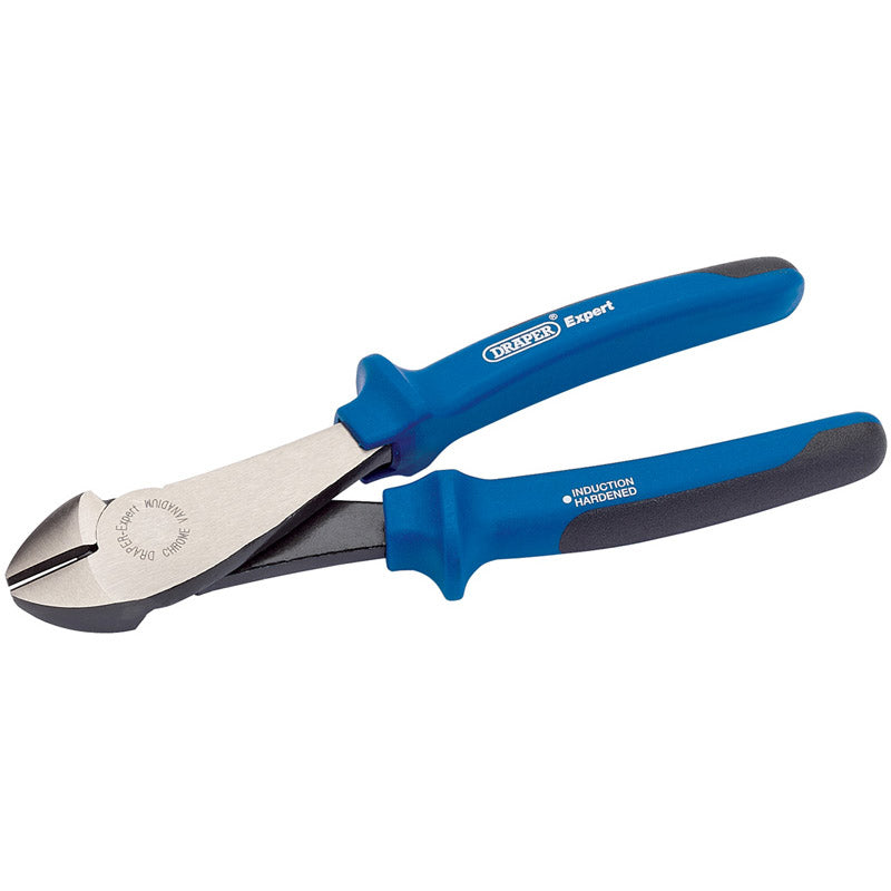 Draper Heavy Duty Soft Grip High Leverage Diagonal Side Cutter, 180mm DRA-68893