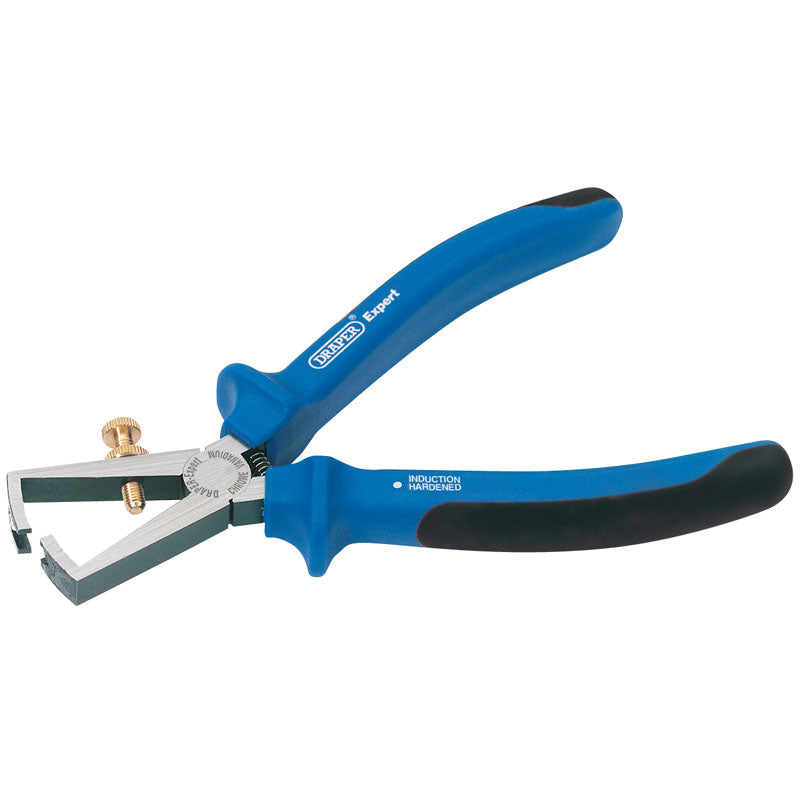 Draper Heavy Duty Soft Grip Wire Stripping Pliers, 150mm DRA-68894