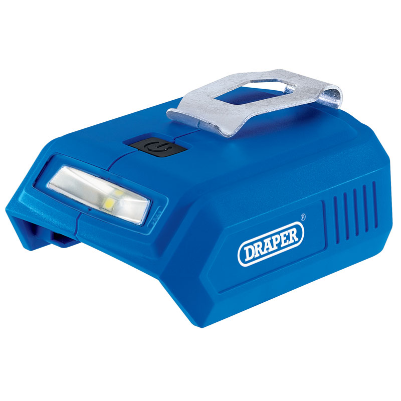 Draper D20 20V USB Adaptor with Two Ports DRA-69249