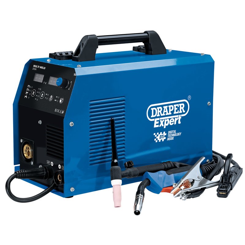 Draper 3-in-1 Multi-Process Welder Dti, 200A DRA-70043