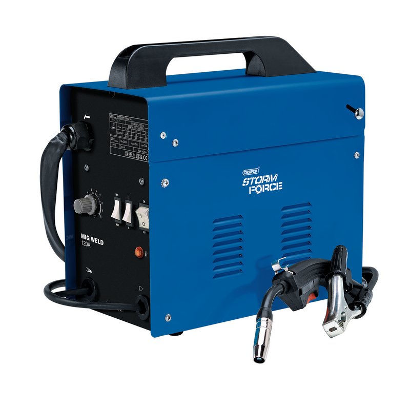 Draper Storm Force® ; Gasless MIG Welder, 120A DRA-70051