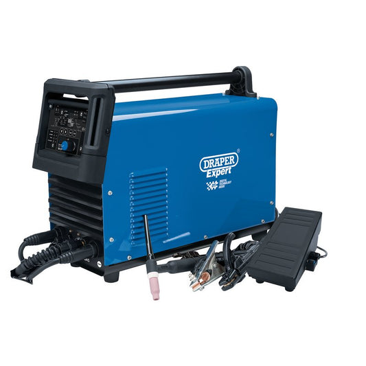 Draper High Frequency AC/DC TIG/MMA Aluminium Welder Dti, 200A DRA-70052