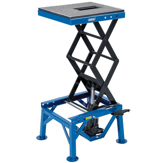 Draper Hydraulic Motorcycle Scissor Lift, 135kg DRA-70212