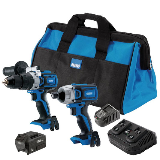 Draper D20 Combi/Driver Kit 4.0 + 3.0 DRA-70367
