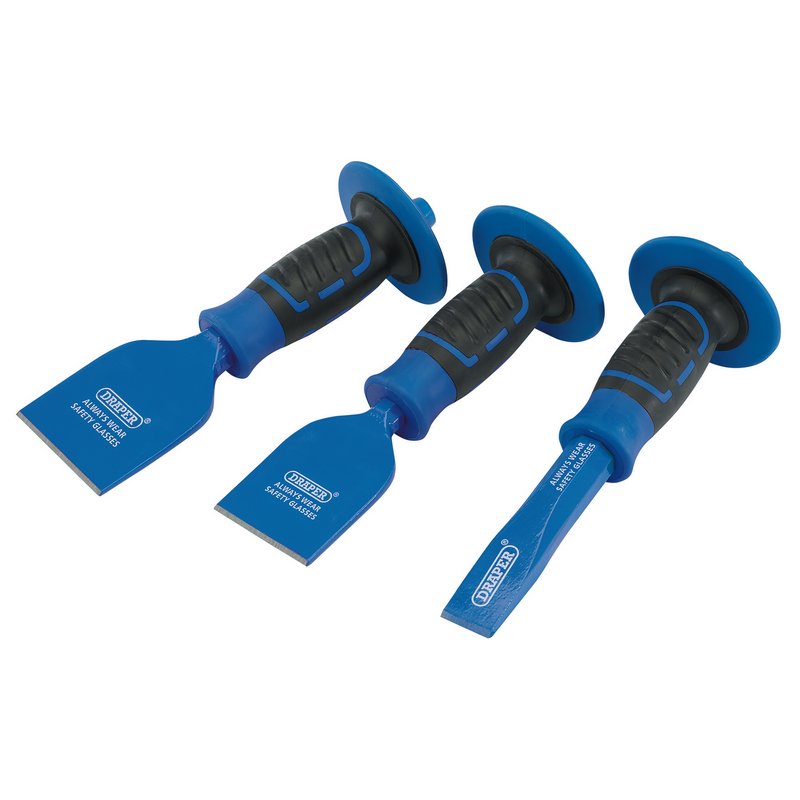 Draper Bolster and Chisel Set (3 Piece) DRA-70375