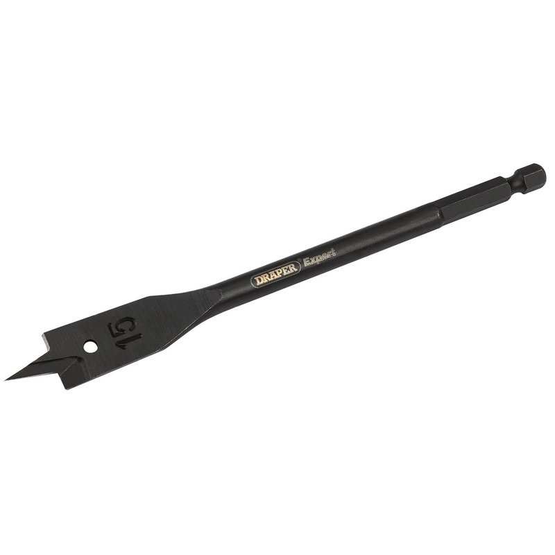 Draper Flat Wood Bit, 15mm DRA-70414