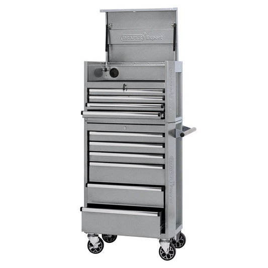 Draper Combined Roller Cabinet and Tool Chest, 10 Drawer, 26" DRA-70501