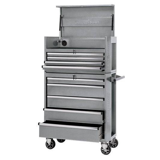 Draper Combined Roller Cabinet and Tool Chest, 9 Drawer, 36" DRA-70503