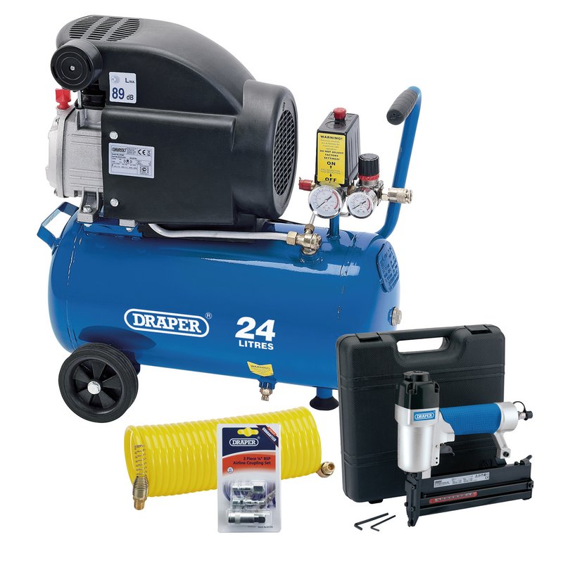 Draper Air Tool 24L Kit DRA-70528
