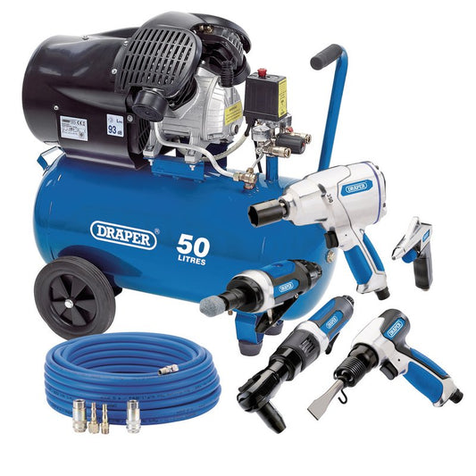 Draper Air Tool 50L Kit DRA-70529