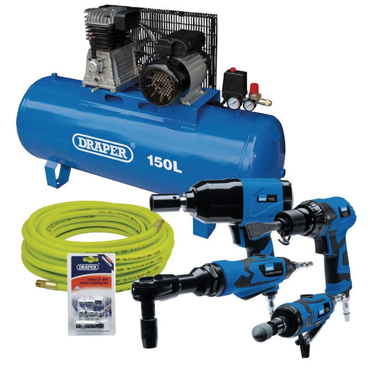 Draper Air Tool 150L Kit DRA-70530