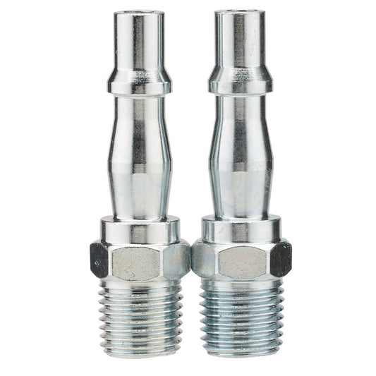 Draper 1/4" Male Screw Adaptor (Pack of 2) DRA-70860