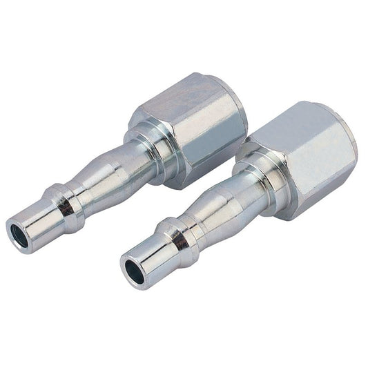 Draper 1/4" Female Screw Adaptor  (Pack of 2) DRA-70861
