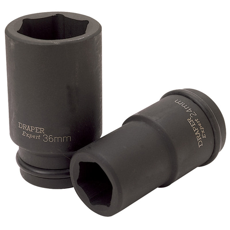 Draper HI-TORQ® ; 6 Point Deep Impact Socket, 3/4" Sq. Dr., 24mm DRA-71883