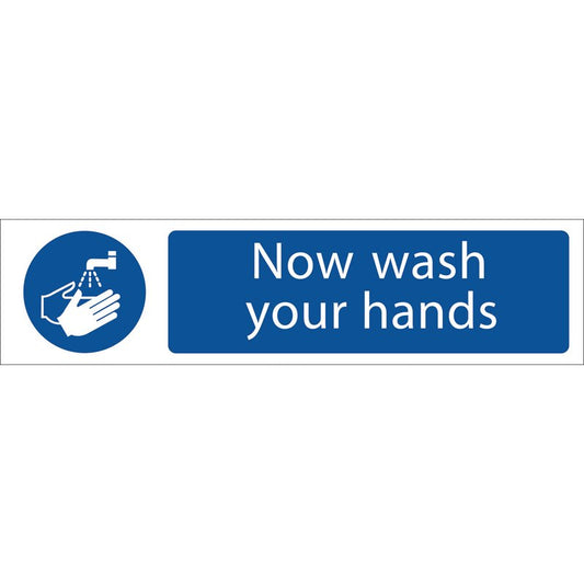 Draper 'Wash Your Hands' Mandatory Sign DRA-73157