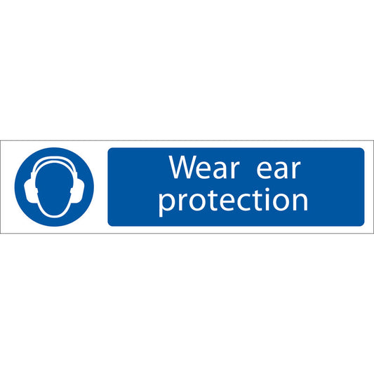 Draper 'Ear Protection' Mandatory Sign DRA-73158