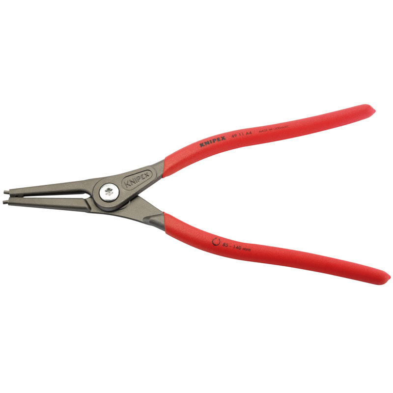 Knipex 49 11 A4 320mm External Straight Tip Circlip Pliers, 85 - 140mm Capacity DRA-75092