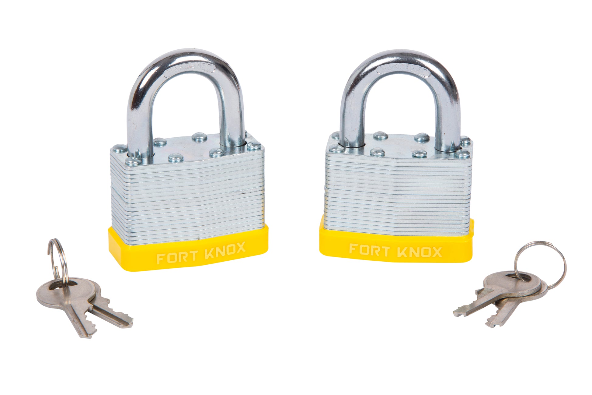 BlueSpot 2 PCE 50mm Laminated Keyed Alike Padlocks 77015