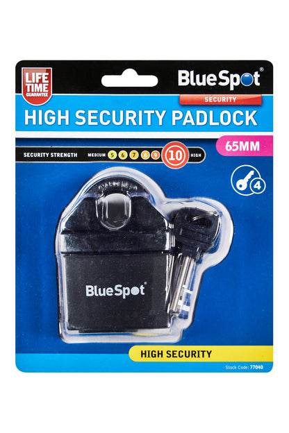 BlueSpot 65mm High Security Padlock 77040