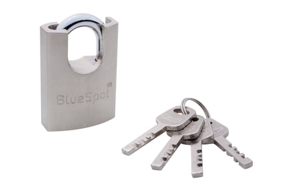 BlueSpot 40mm Shrouded Satin Finish Padlock 77042