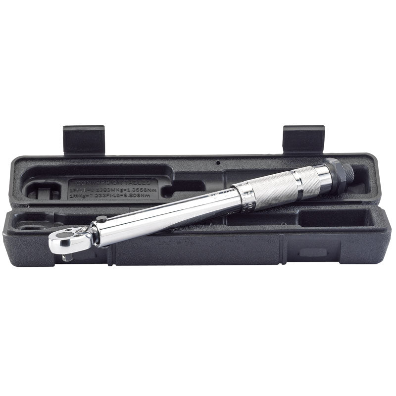 Draper Torque Wrench, 1/4" Sq. Dr., 5 - 25Nm DRA-78639