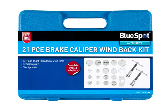 BlueSpot 21 PCE Wind Back Brake Caliper Kit 07904