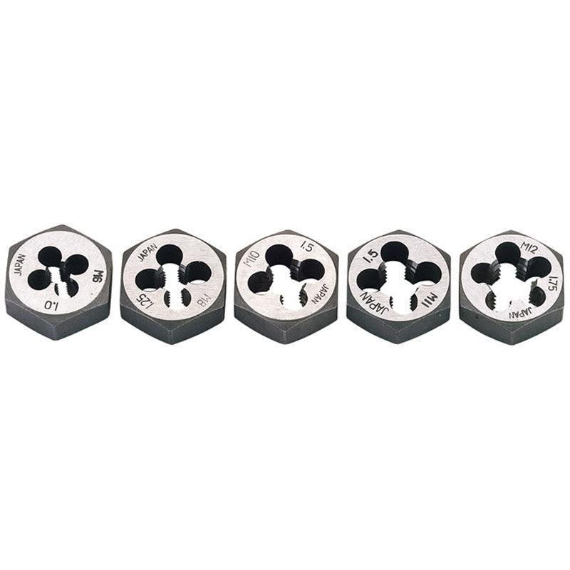 Draper Metric Hexagon Die Nut Set (5 Piece) DRA-79198