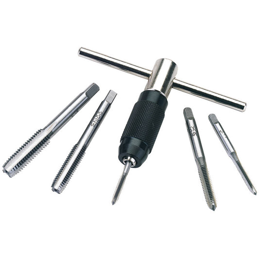 Draper Metric Tap and Holder Set (6 Piece) DRA-79202