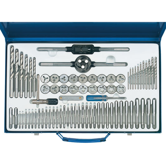 Draper Combination Tap and Die Set Metric and BSP (76 Piece) DRA-79205