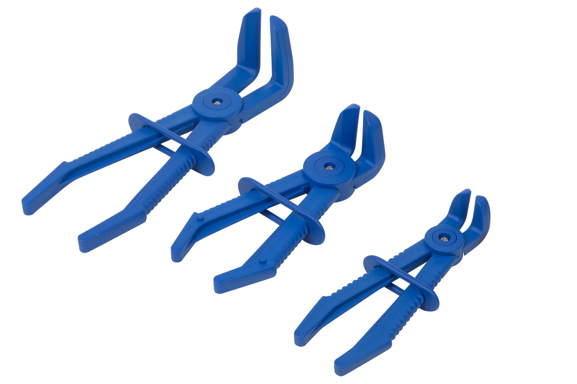 BlueSpot 3 PCE Offset Flexible Hose Clamp Pliers 07923