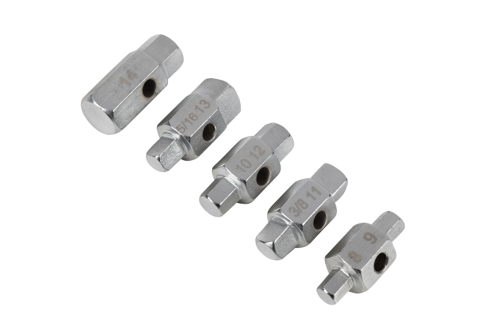 BlueSpot 5 PCE Double Sided Oil Drain Plug Keys 07957