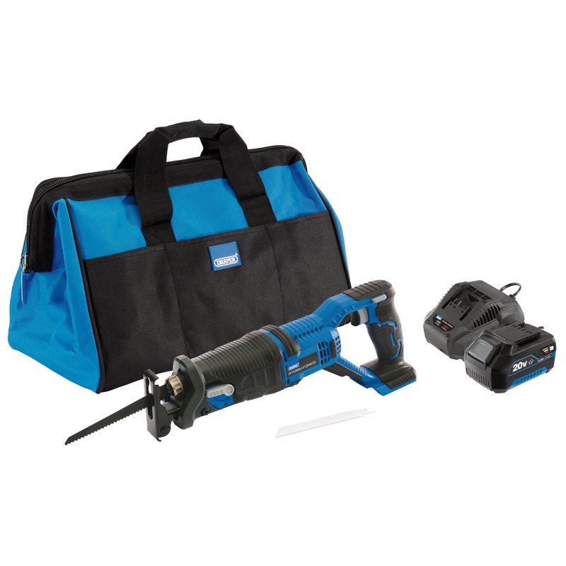 Draper Storm Force® ; 20V Reciprocating Saw Kit DRA-79885