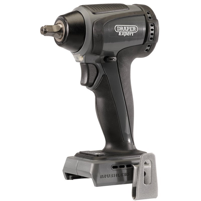 Draper XP20 20V Brushless Impact Wrench, 3/8" Sq. Dr., 250Nm (Sold Bare) DRA-79896