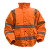 Sealey Hi-Vis Orange Jacket with Quilted Lining & Elasticated Waist - XX-Large 802XXLO