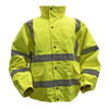 Sealey Hi-Vis Yellow Jacket with Quilted Lining & Elasticated Waist - XX-Large 802XXL