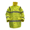 Sealey Hi-Vis Yellow Motorway Jacket with Quilted Lining - Large 806L