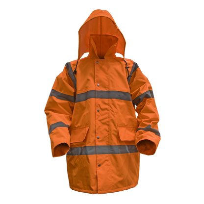 Sealey Hi-Vis Orange Motorway Jacket with Quilted Lining - XX-Large 806XXLO