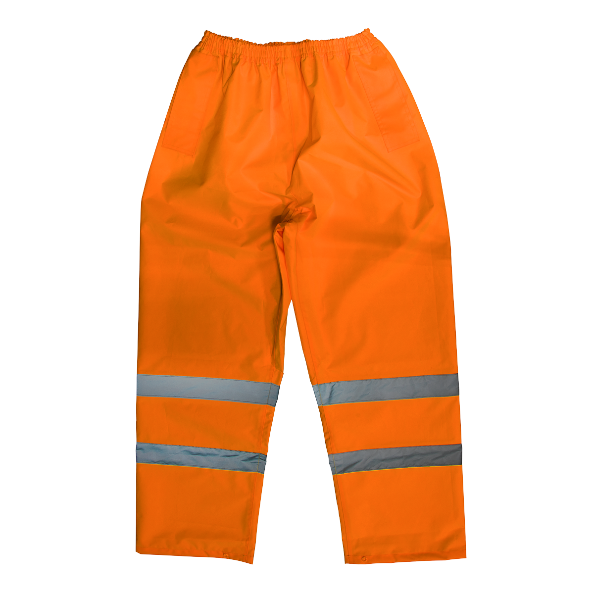 Sealey Hi-Vis Orange Waterproof Trousers - Medium 807MO