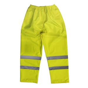 Sealey Hi-Vis Yellow Waterproof Trousers - X-Large 807XL