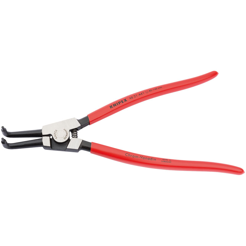 Knipex 46 21 A41 A41 Bent External Circlip Pliers, 85 - 140mm DRA-80925