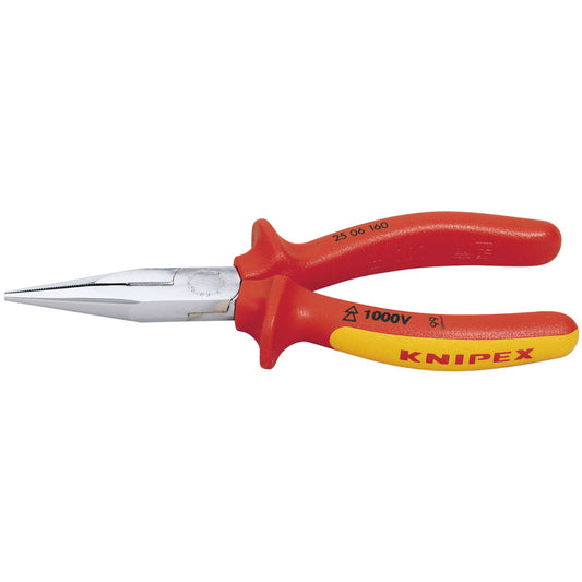 Knipex 25 06 160 SBE Fully Insulated Long Nose Pliers, 160mm DRA-81238