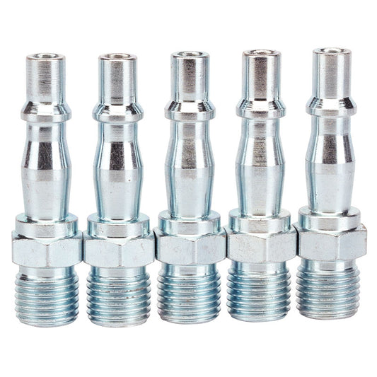 Draper 1/4" BSP Male Coupling Screw Adaptors (Pack of 5) DRA-81296