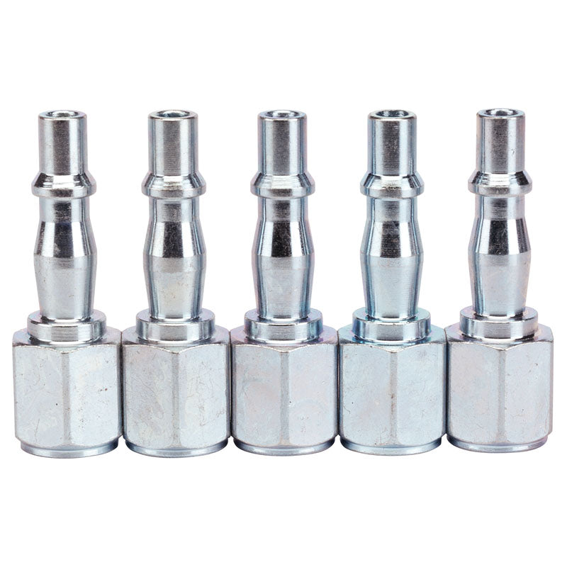 Draper 1/4" BSP Female Coupling Screw Adaptors (Pack of 5) DRA-81297