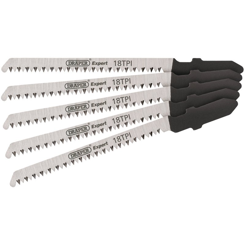 Draper DT101AO Jigsaw Blade Set, 83mm (5 Piece) DRA-81721
