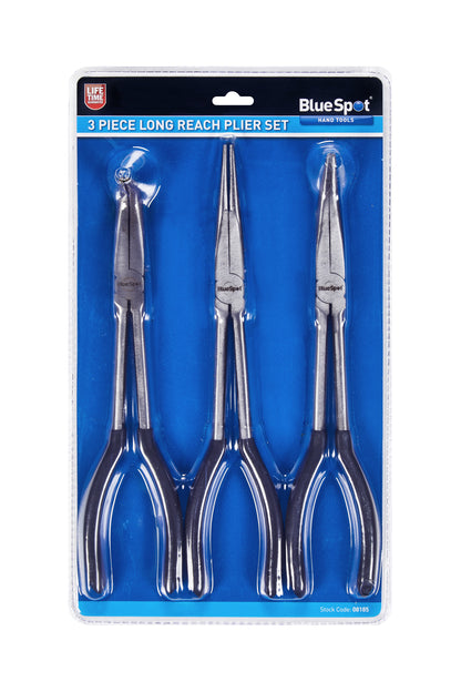 BlueSpot 3 PCE 280mm (11") Long Reach Plier Set 08185