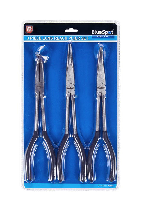 BlueSpot 3 PCE 280mm (11") Long Reach Plier Set 08185