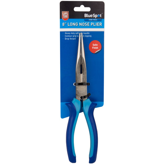 BlueSpot 200mm (8") Long Nose Plier 08188