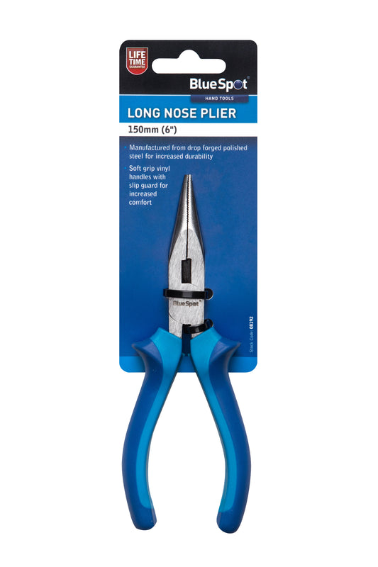BlueSpot 150mm (6") Long Nose Plier 08192