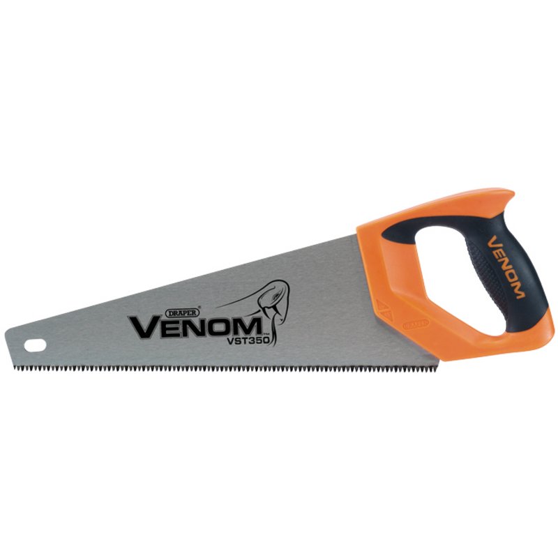 Draper Venom® ; First Fix Triple Ground Tool Box Saw, 350mm, 7tpi/8ppi DRA-82205